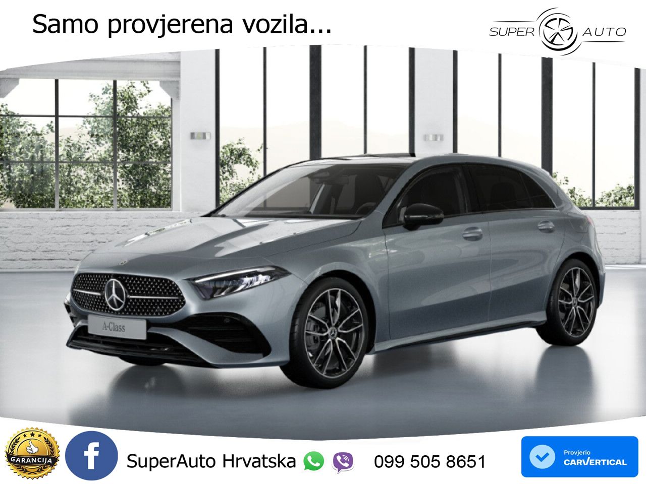 Mercedes-Benz A 180 7G-DCT AMG LED+GR SJED+ACC
