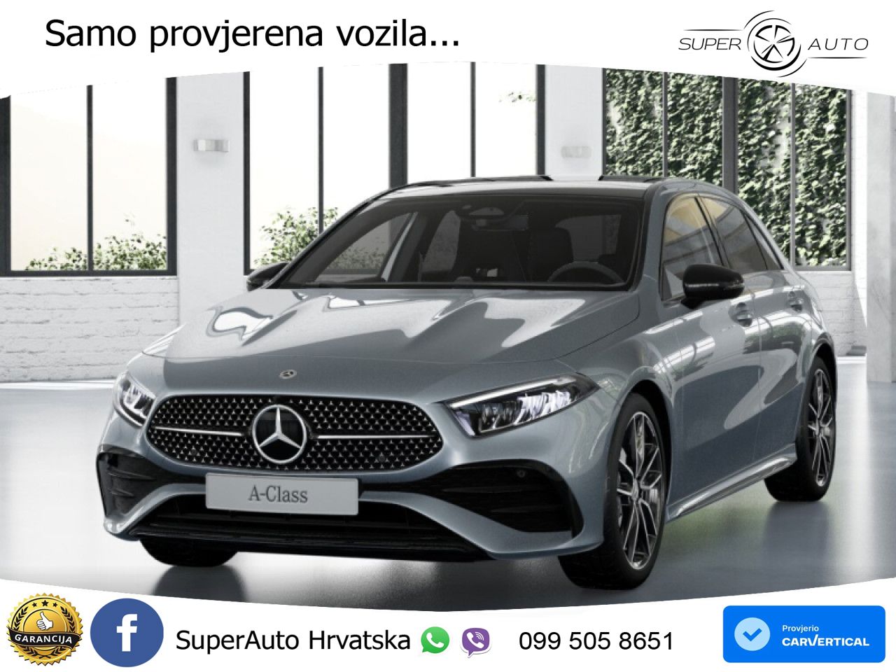Mercedes-Benz A 180 7G-DCT AMG LED+GR SJED+ACC