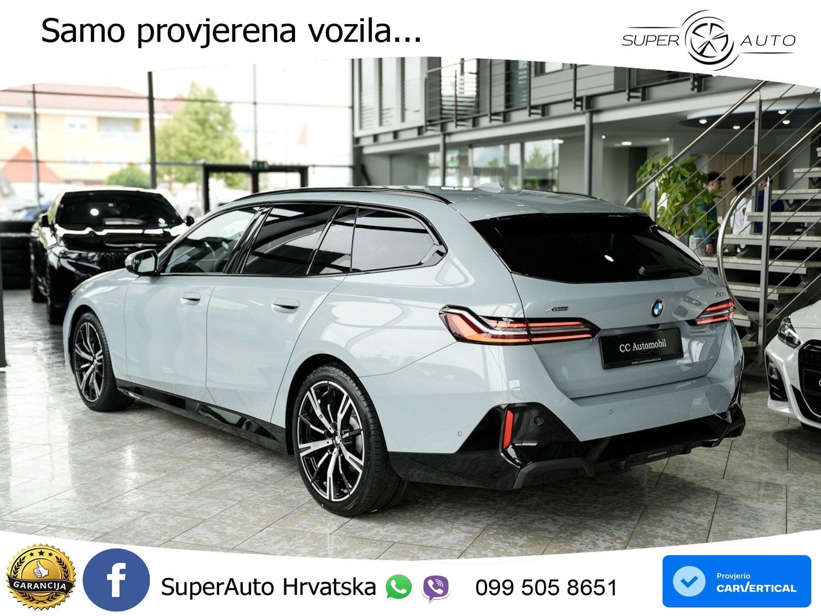 BMW 520d Touring (197 KS) xDrive Steptronic M Sport LED+GR SJED+ACC