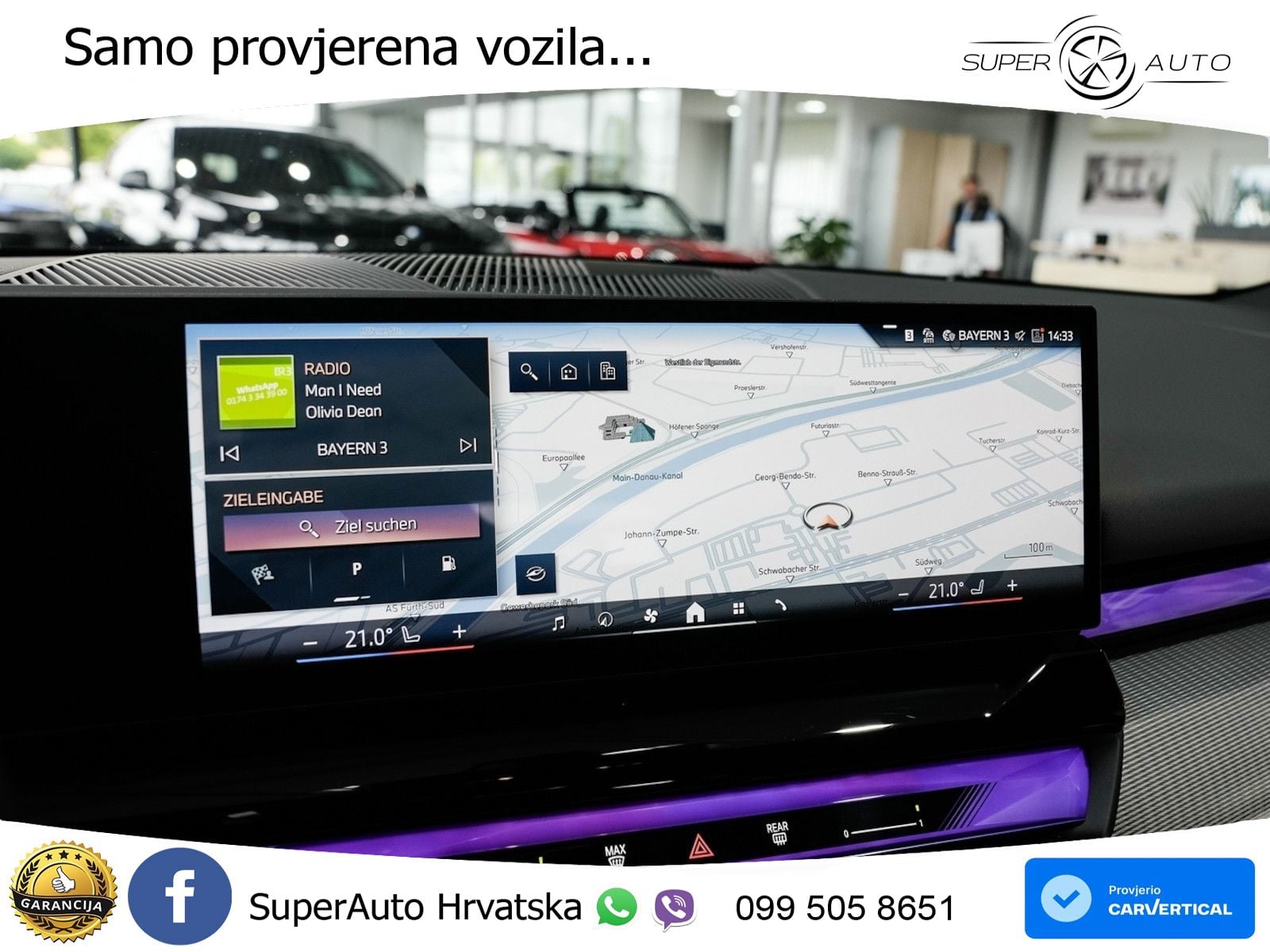 BMW 520d Touring (197 KS) xDrive Steptronic M Sport LED+GR SJED+ACC