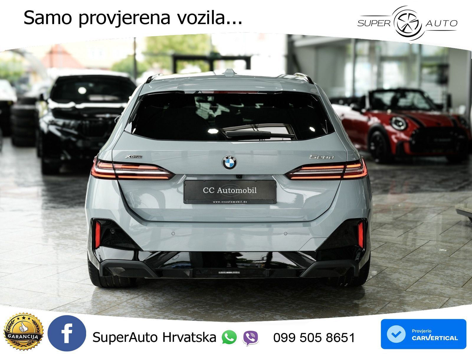 BMW 520d Touring (197 KS) xDrive Steptronic M Sport LED+GR SJED+ACC