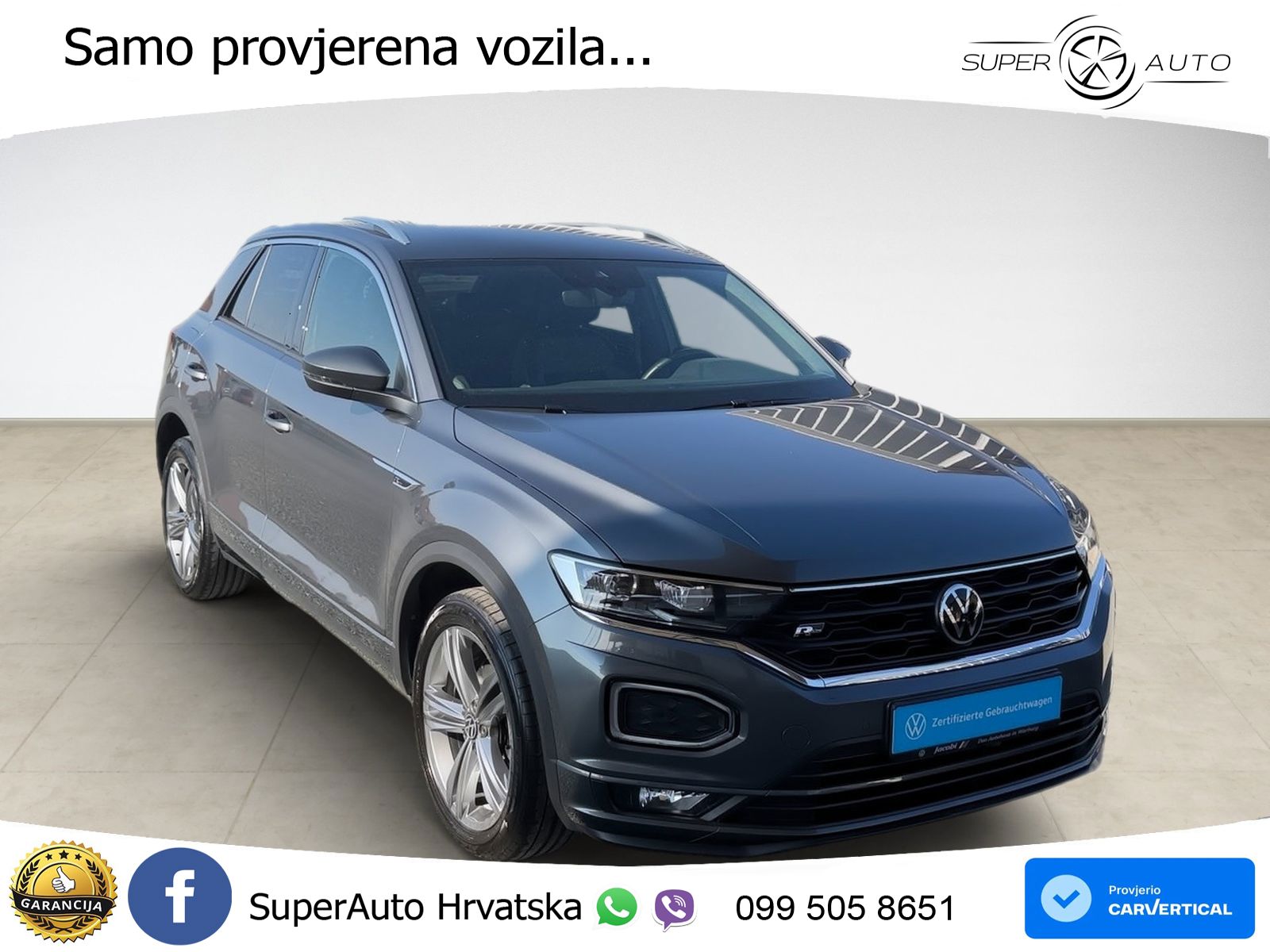 Volkswagen T-Roc I 1.5 TSI (150 KS) DSG LED+GR SJED+ACC