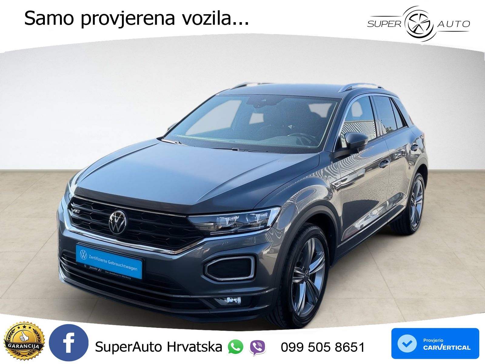 Volkswagen T-Roc I 1.5 TSI (150 KS) DSG LED+GR SJED+ACC