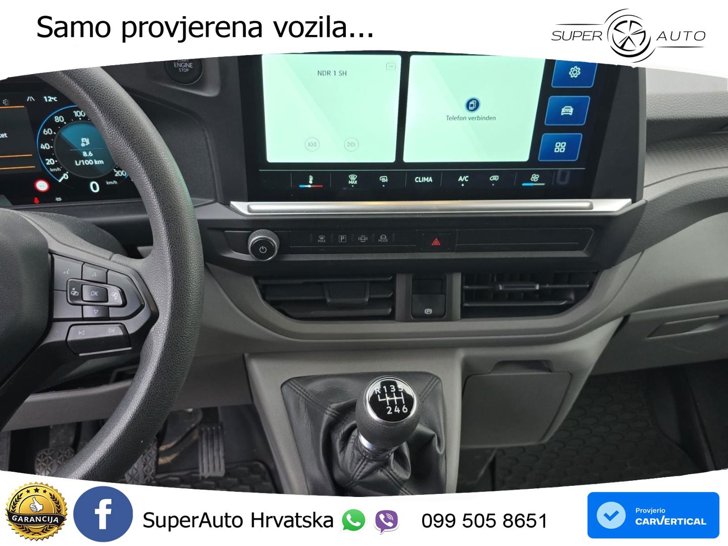 Volkswagen T7 Transporter Kasten 2.0 TDI KR LED Kamera App- 150 KS