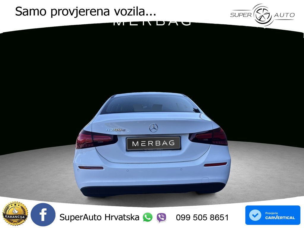 Mercedes-Benz A 200d 8G-DCT LED+GR SJED+ACC