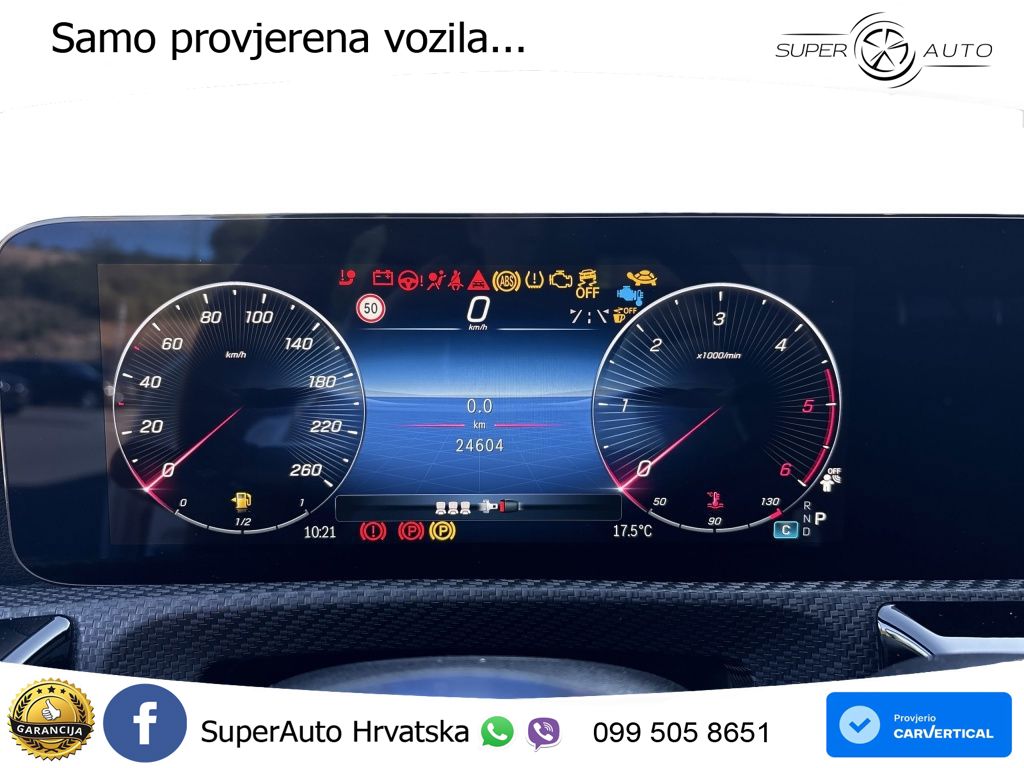 Mercedes-Benz A 200d 8G-DCT LED+GR SJED+ACC