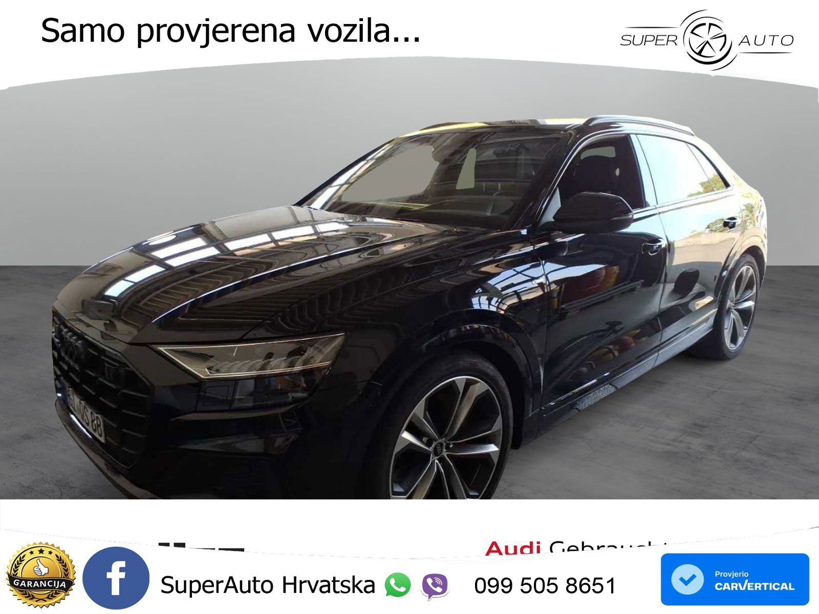 Audi Q8 50 TDI V6 (286 KS) quattro Tiptronic