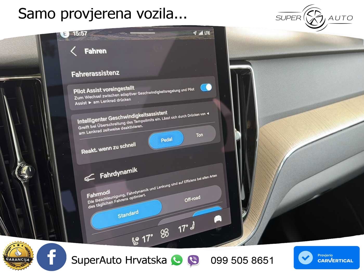 Volvo XC60 B5 Benzin AWD Geartronic ACC+GR SJED+360+PANO