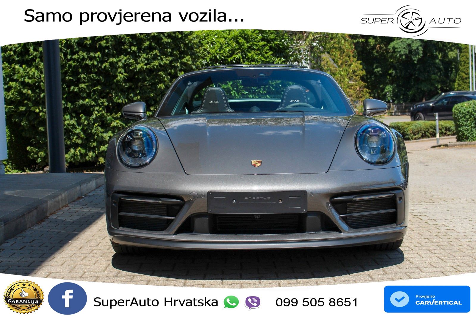Porsche 911 Targa 4 GTS 3.0 (480 KS) PDK