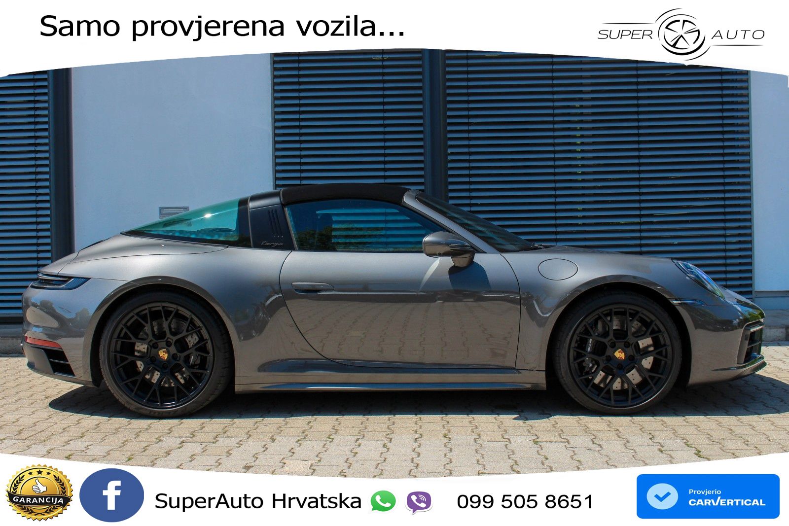 Porsche 911 Targa 4 GTS 3.0 (480 KS) PDK