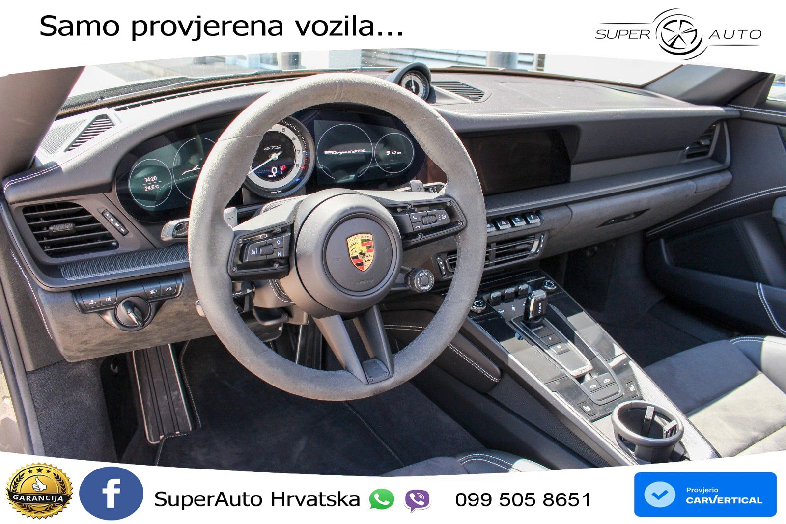 Porsche 911 Targa 4 GTS 3.0 (480 KS) PDK