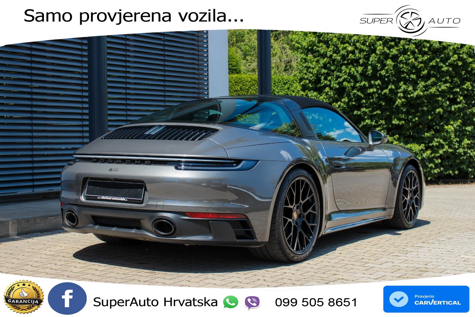 Porsche 911 Targa 4 GTS 3.0 (480 KS) PDK