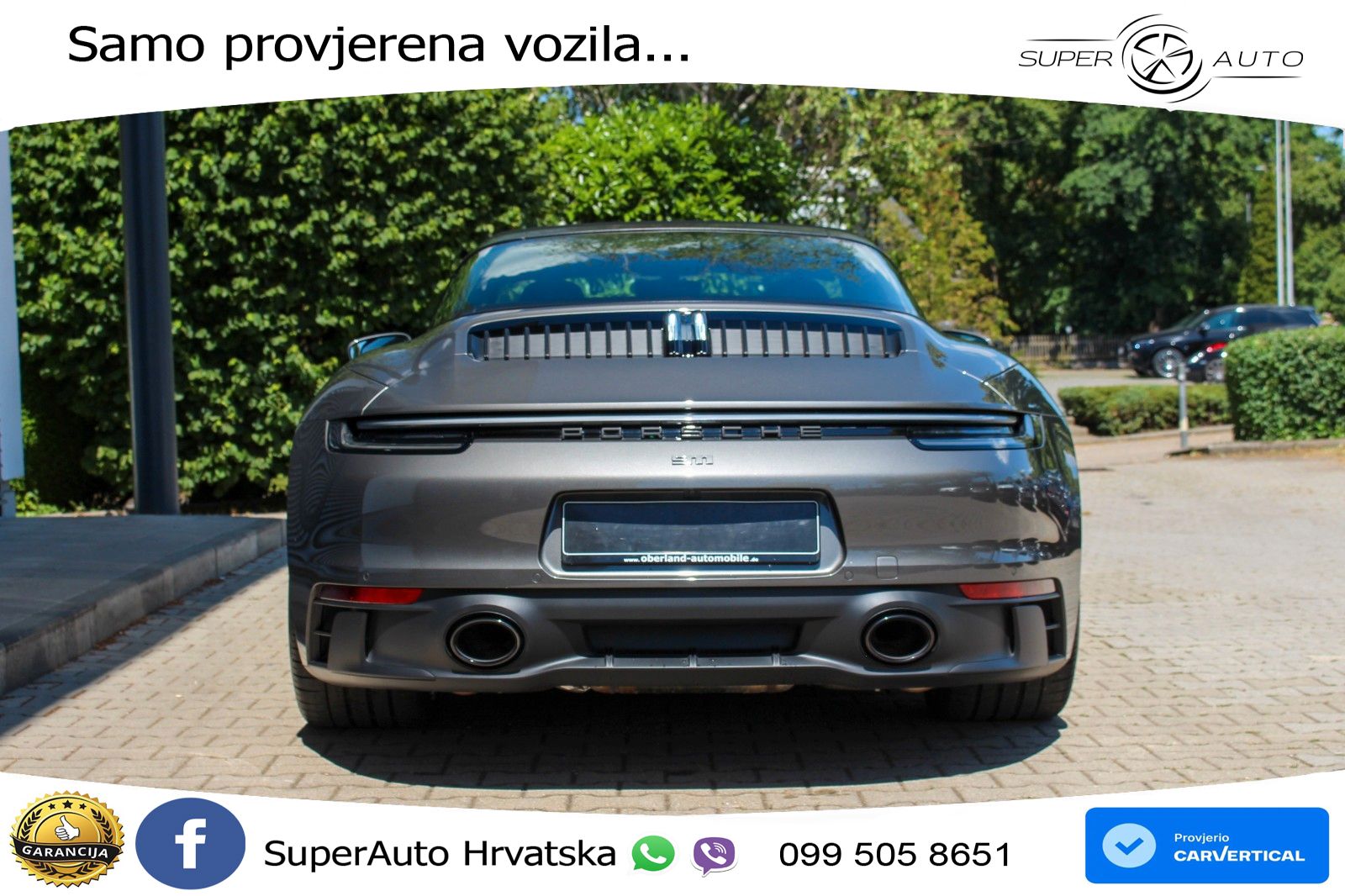 Porsche 911 Targa 4 GTS 3.0 (480 KS) PDK