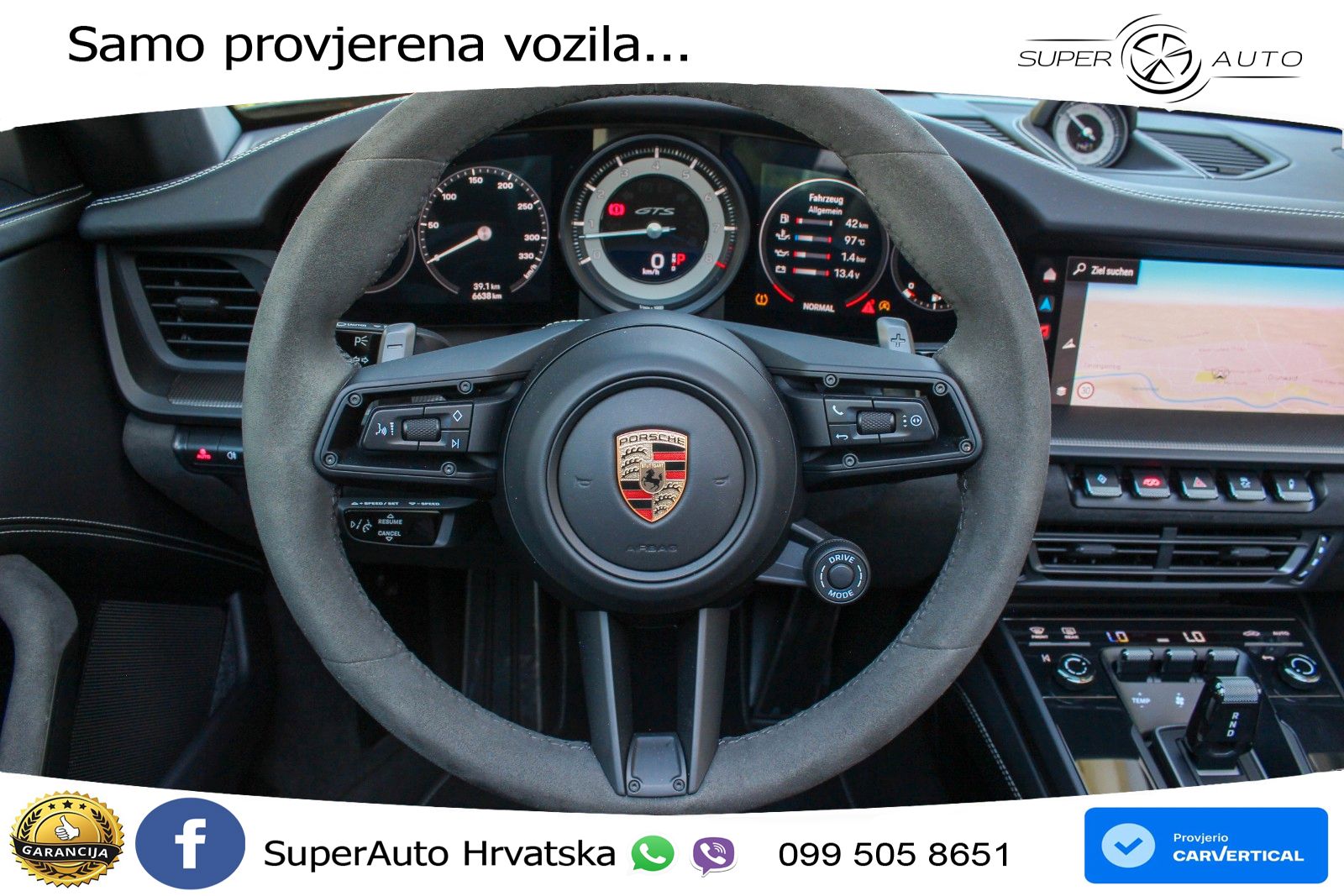 Porsche 911 Targa 4 GTS 3.0 (480 KS) PDK