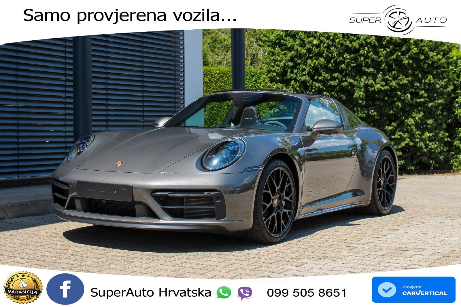 Porsche 911 Targa 4 GTS 3.0 (480 KS) PDK