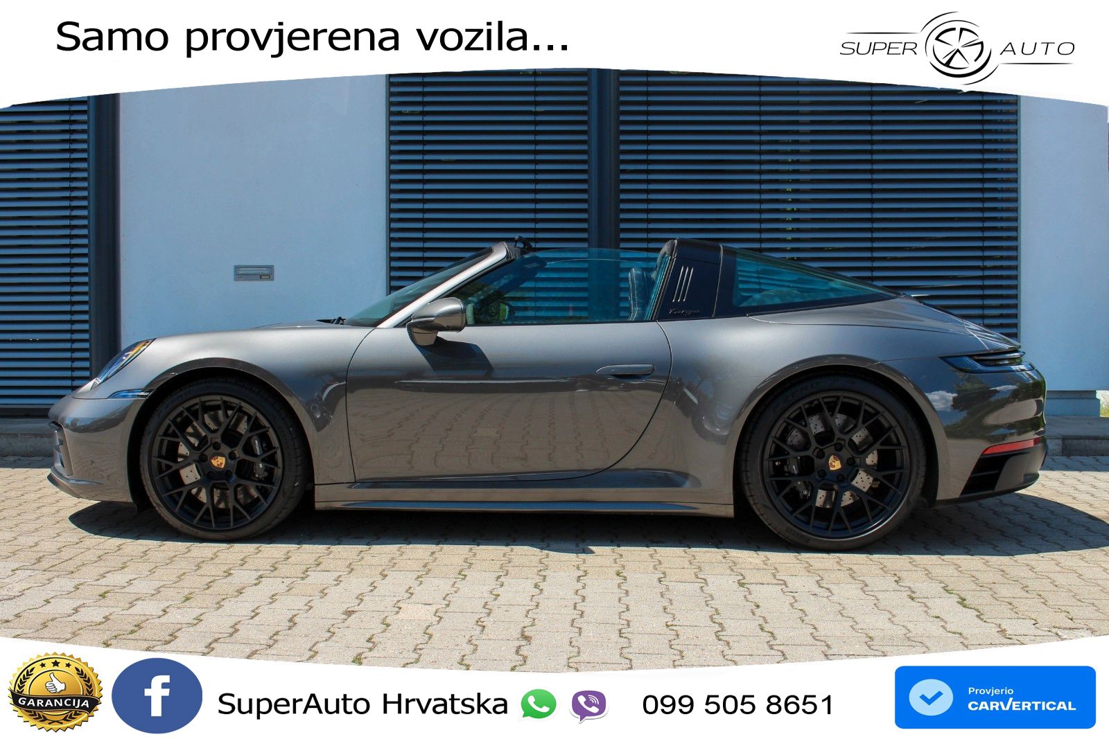Porsche 911 Targa 4 GTS 3.0 (480 KS) PDK