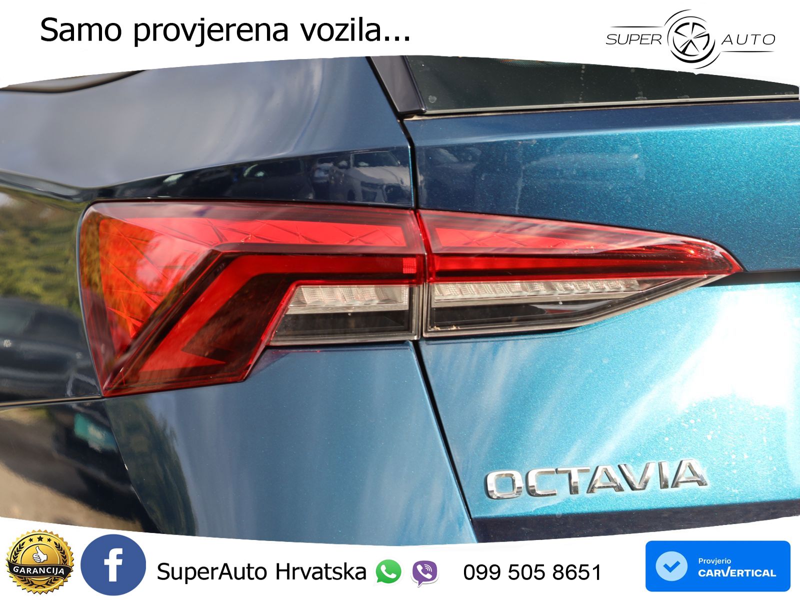 Škoda Octavia Combi 1.5 TSI (150 KS) LED+GR SJED+ACC