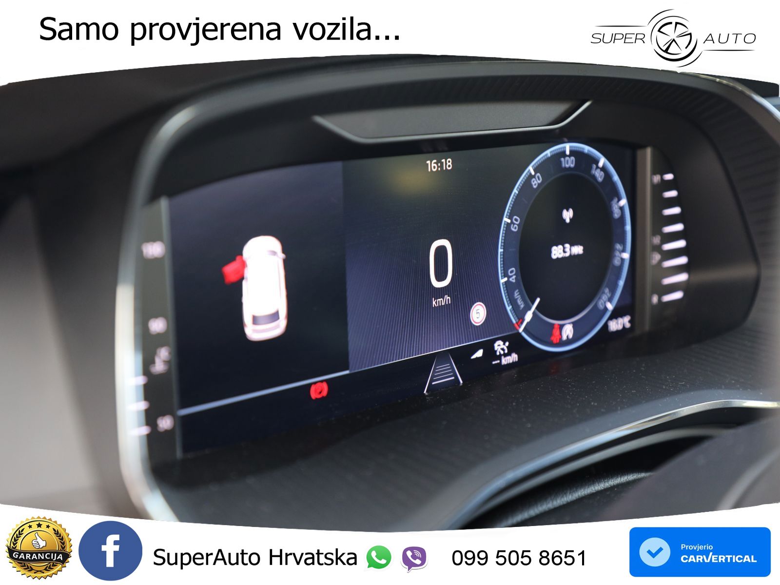 Škoda Octavia Combi 1.5 TSI (150 KS) LED+GR SJED+ACC