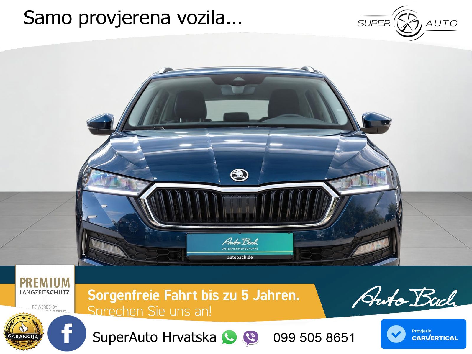 Škoda Octavia Combi 1.5 TSI (150 KS) LED+GR SJED+ACC
