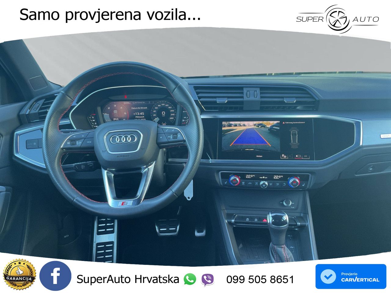 Audi Q3 35 TDI (150 KS) S tronic S line LED+GR SJED+ACC