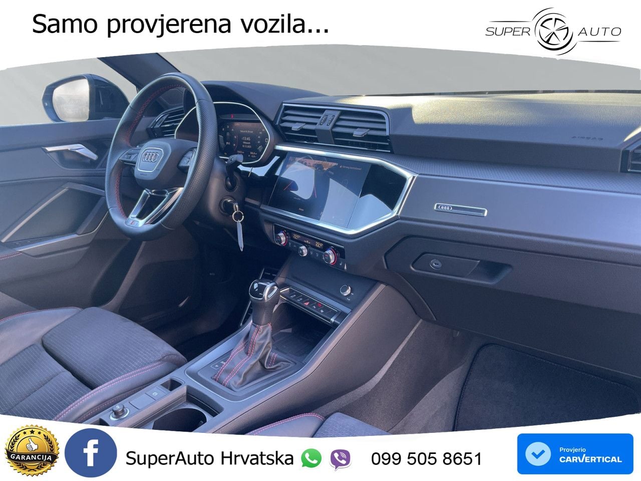 Audi Q3 35 TDI (150 KS) S tronic S line LED+GR SJED+ACC