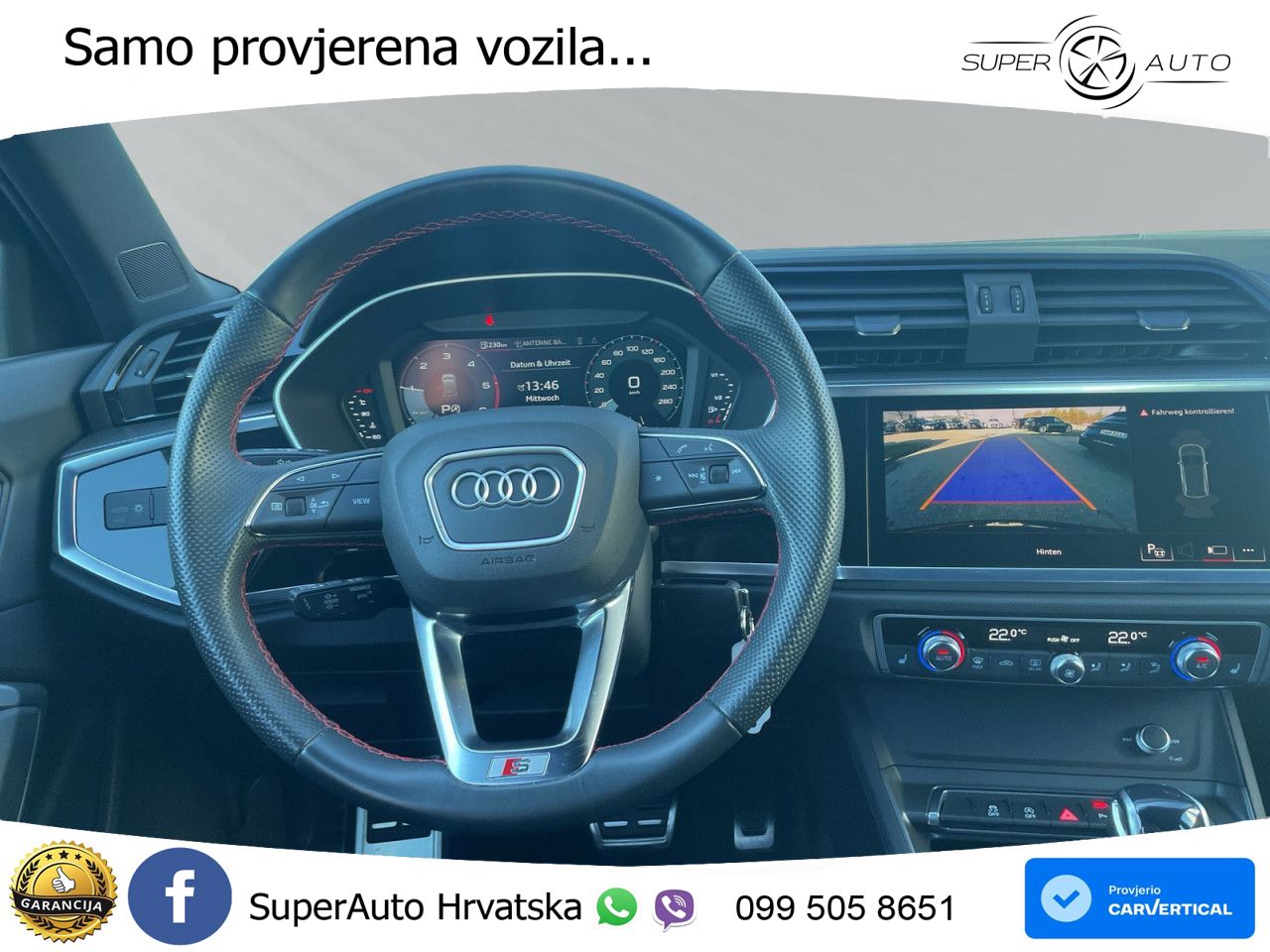 Audi Q3 35 TDI (150 KS) S tronic S line LED+GR SJED+ACC