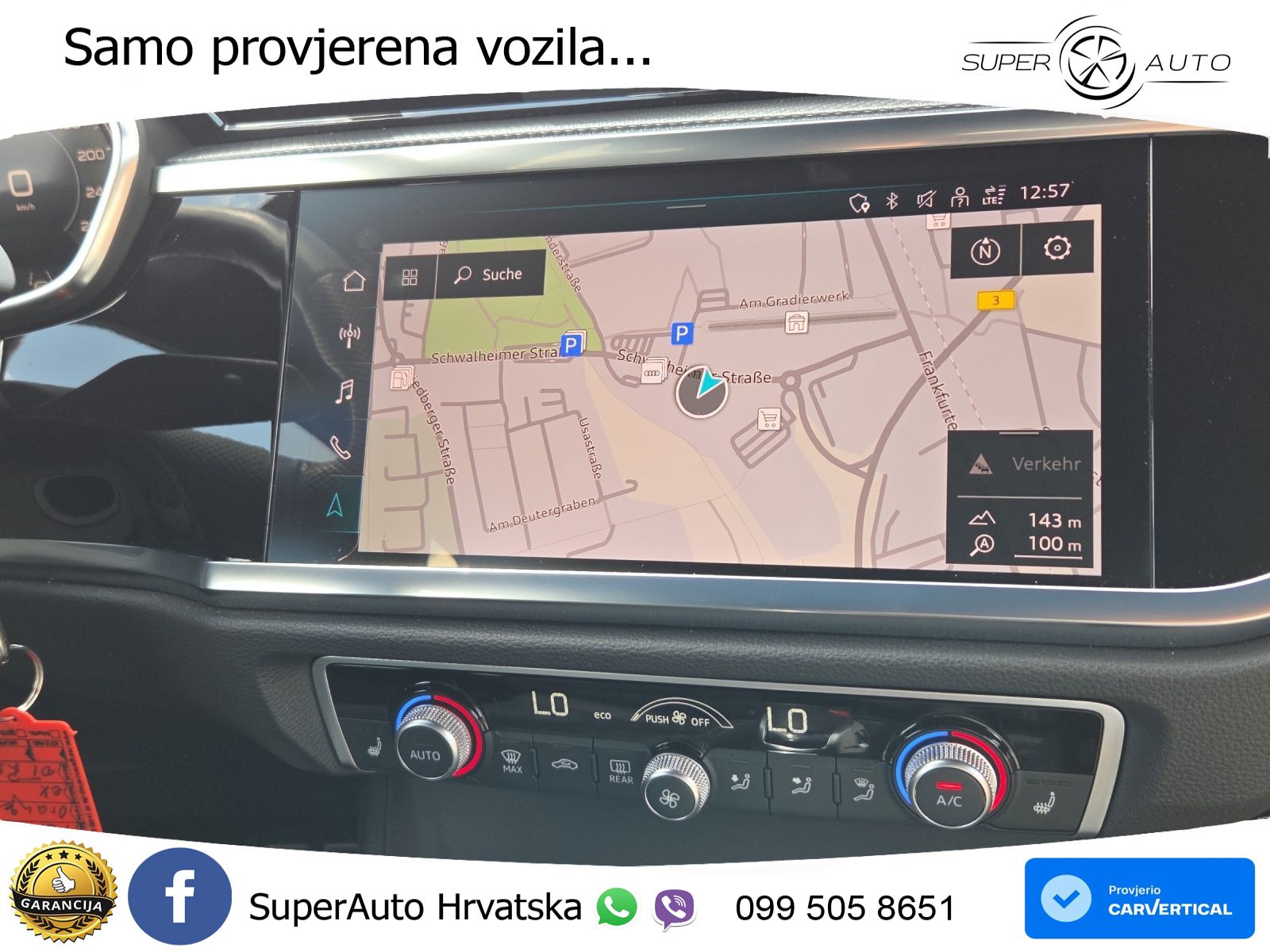 Audi Q3 Sportback 40 TDI (200 KS) quattro S tronic S line LED+GR SJED+ACC