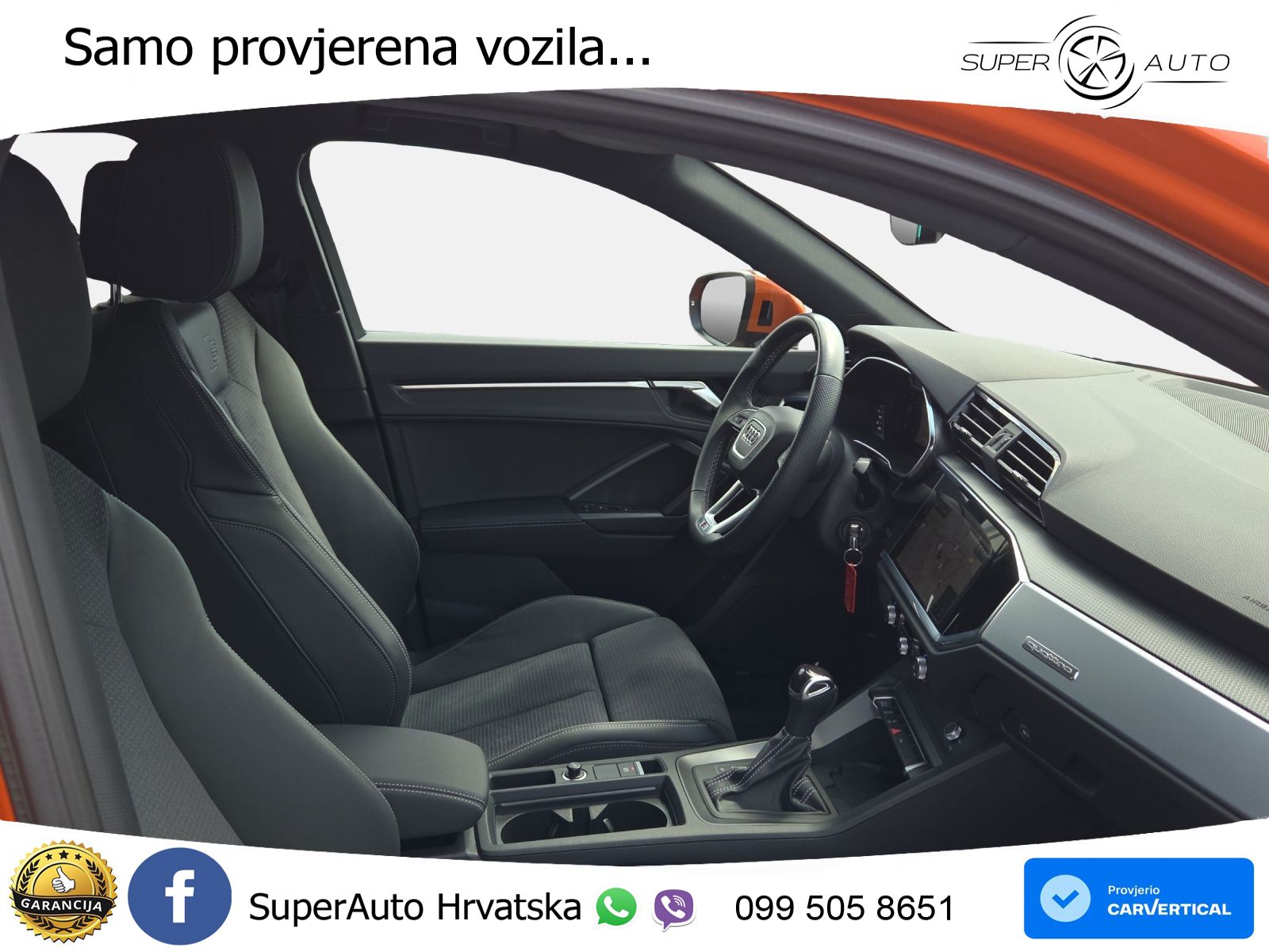 Audi Q3 Sportback 40 TDI (200 KS) quattro S tronic S line LED+GR SJED+ACC