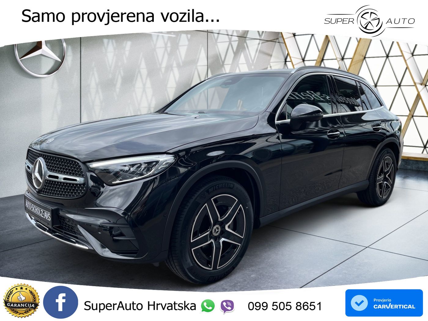 Mercedes GLC 200 (204 KS) 4MATIC 9G-TRONIC AMG LED+GR SJED+ACC