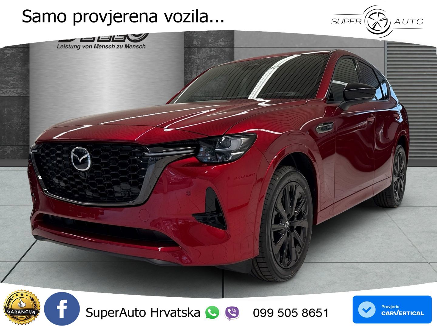 Mazda CX-60 3.3 e-Skyactiv D (254 KS) AWD Automatic MATRIX+GR SJED+KAM