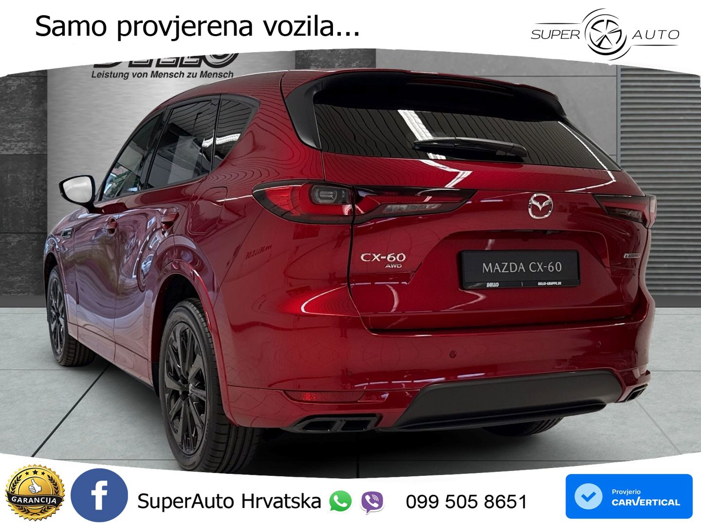 Mazda CX-60 3.3 e-Skyactiv D (254 KS) AWD Automatic MATRIX+GR SJED+KAM