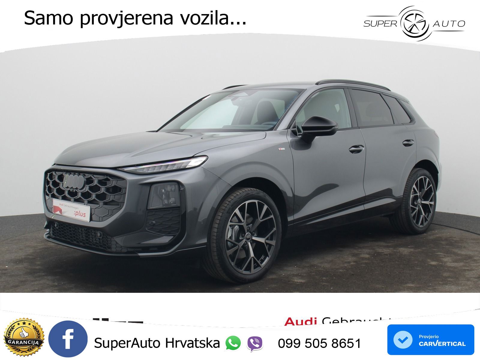 Audi Q3 2.0 TFSI (204 KS) quattro S tronic S line MATRIX+GR SJED+KAM