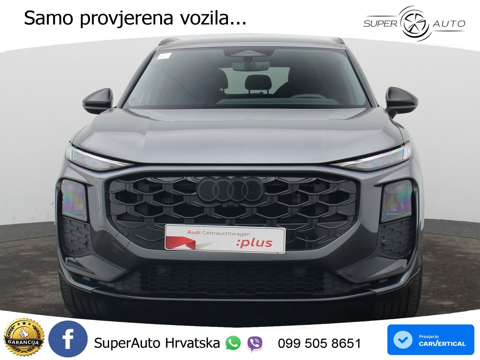 Audi Q3 2.0 TFSI (204 KS) quattro S tronic S line MATRIX+GR SJED+KAM