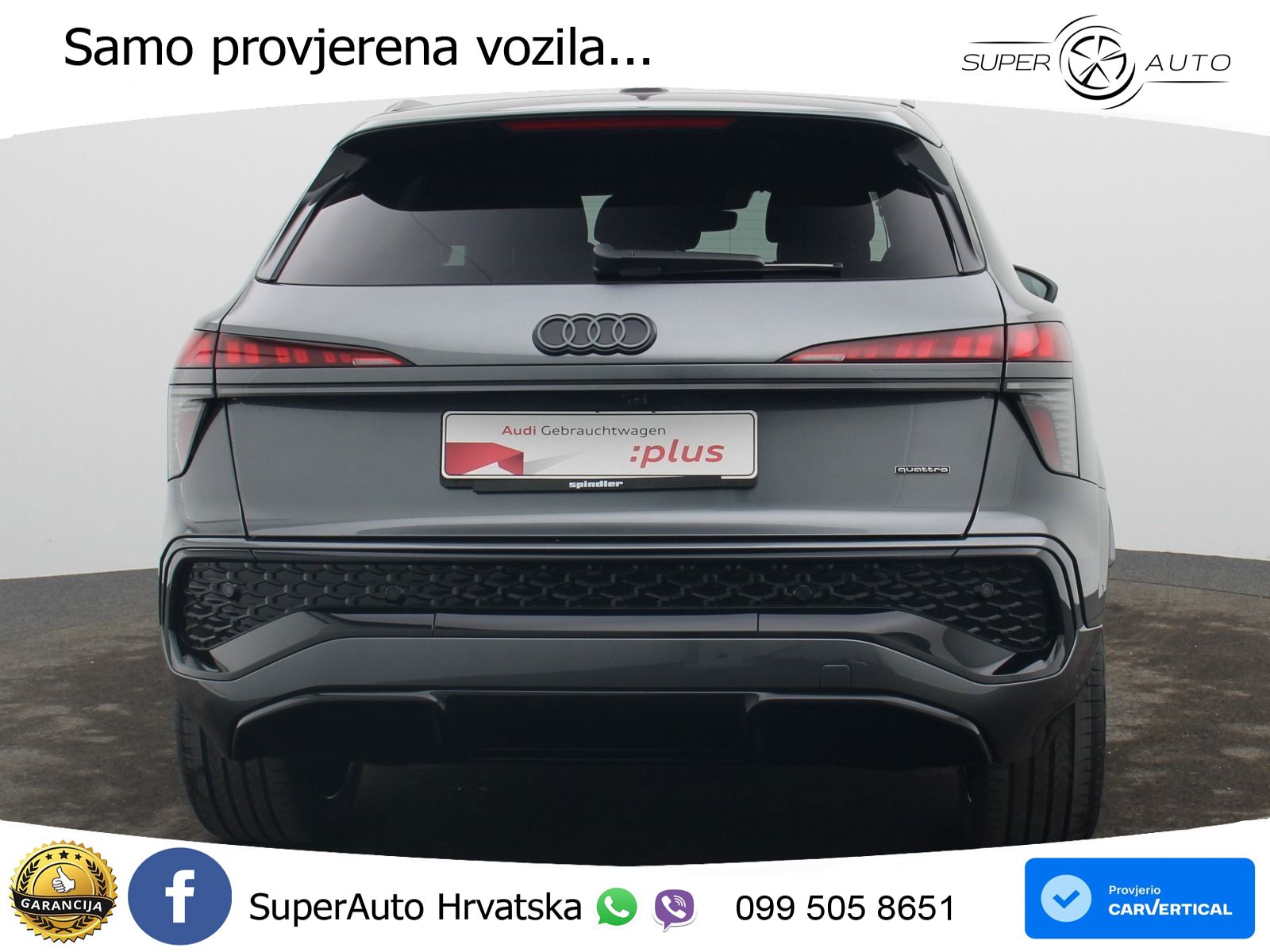 Audi Q3 2.0 TFSI (204 KS) quattro S tronic S line MATRIX+GR SJED+KAM