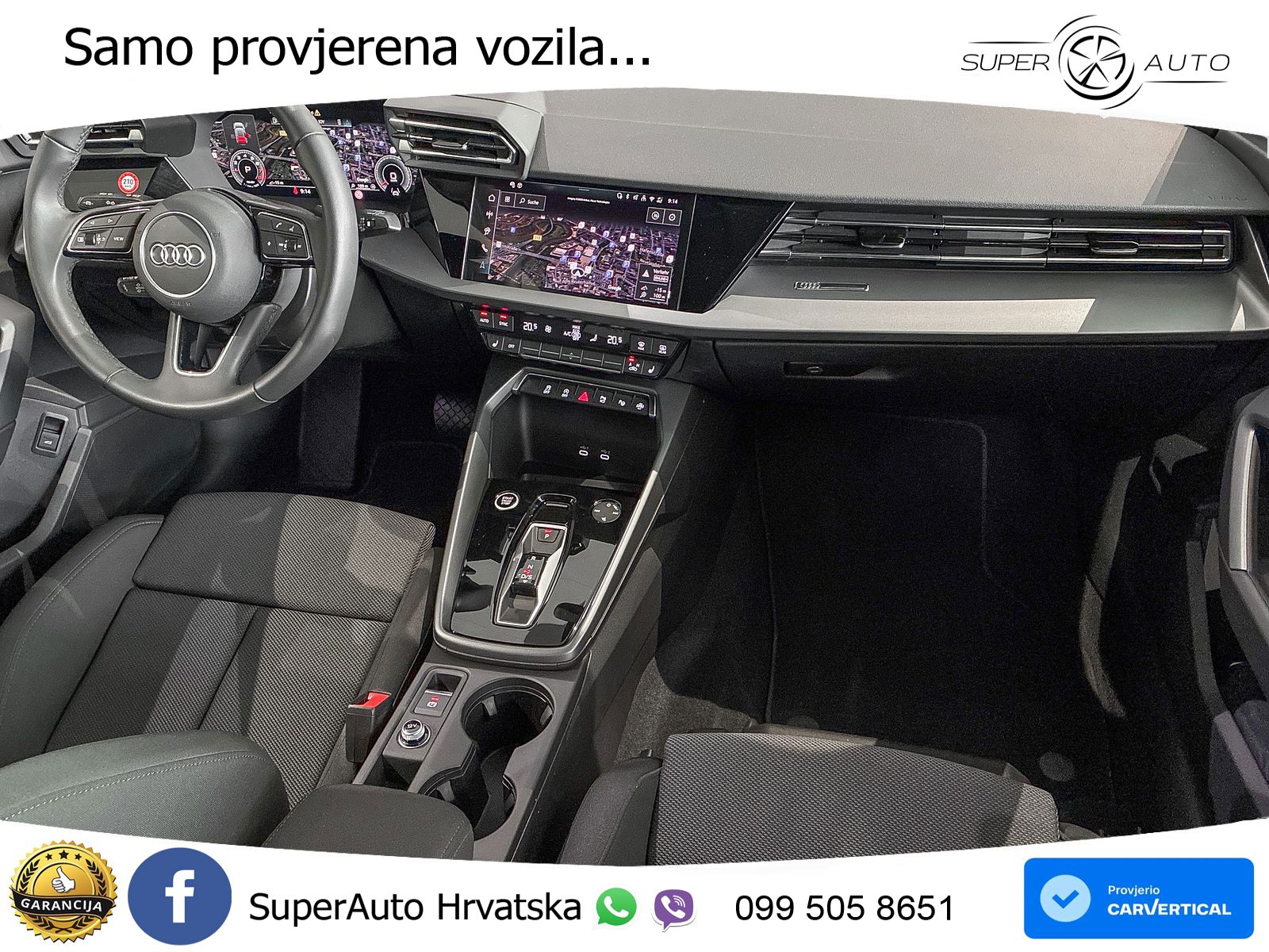 Audi A3 Sportback 30 TFSI (116 KS) Mild Hybrid S tronic LED+GR SJED+ACC
