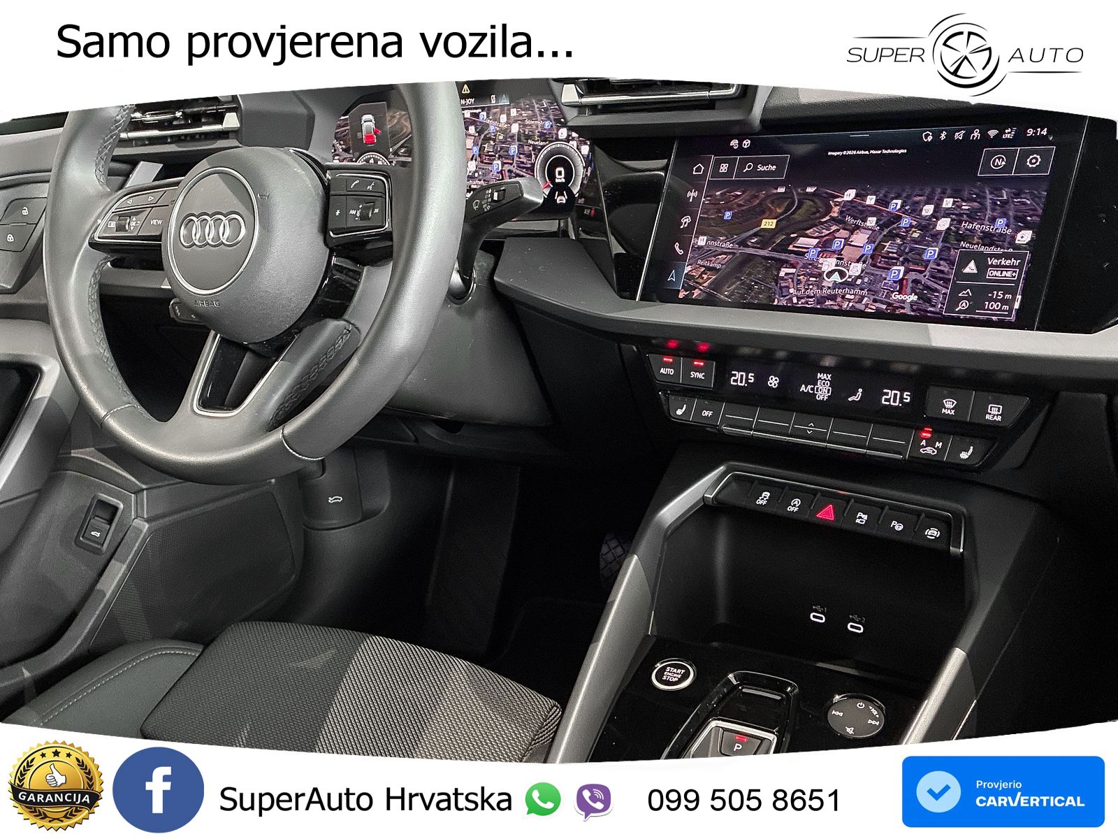 Audi A3 Sportback 30 TFSI (116 KS) Mild Hybrid S tronic LED+GR SJED+ACC