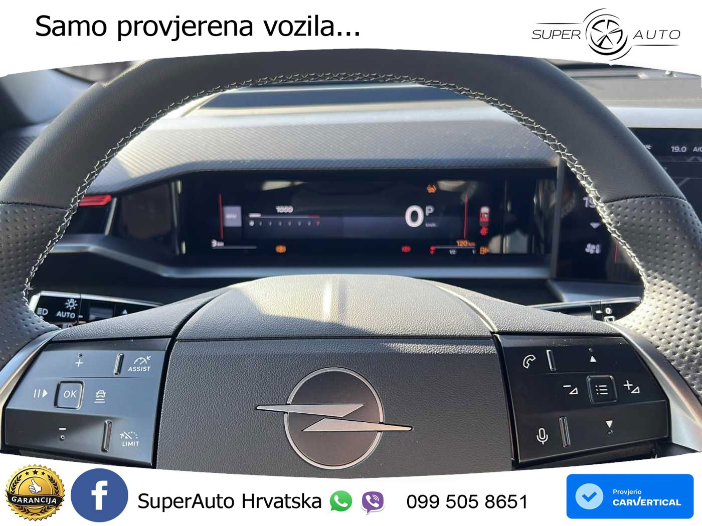 Opel Grandland 1.2 Turbo (145 KS) Hybrid eDCT GS LED+GR SJED+ACC