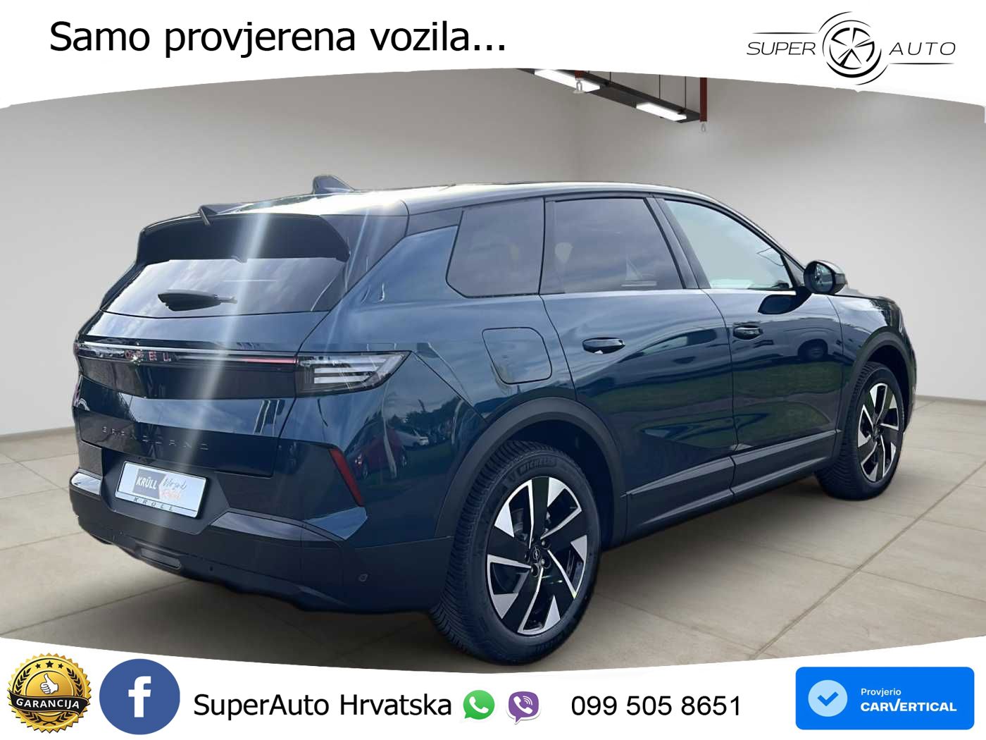 Opel Grandland 1.2 Turbo (145 KS) Hybrid eDCT GS LED+GR SJED+ACC