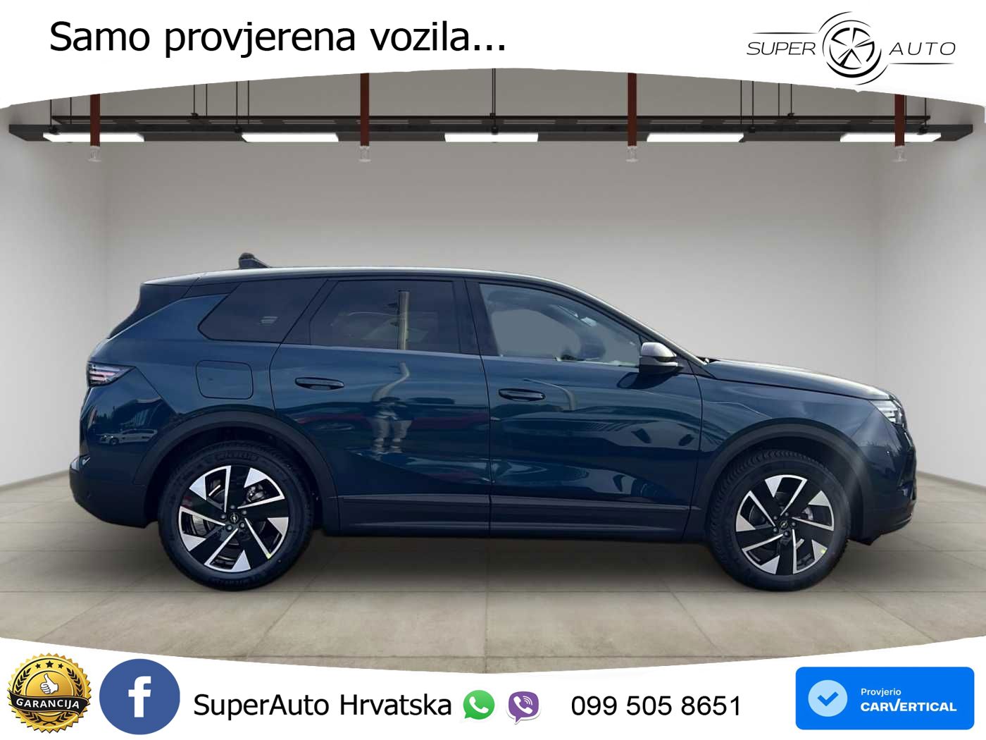 Opel Grandland 1.2 Turbo (145 KS) Hybrid eDCT GS LED+GR SJED+ACC
