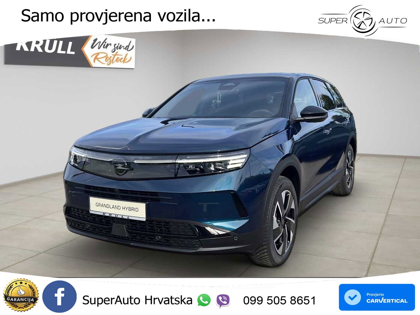 Opel Grandland 1.2 Turbo (145 KS) Hybrid eDCT GS LED+GR SJED+ACC