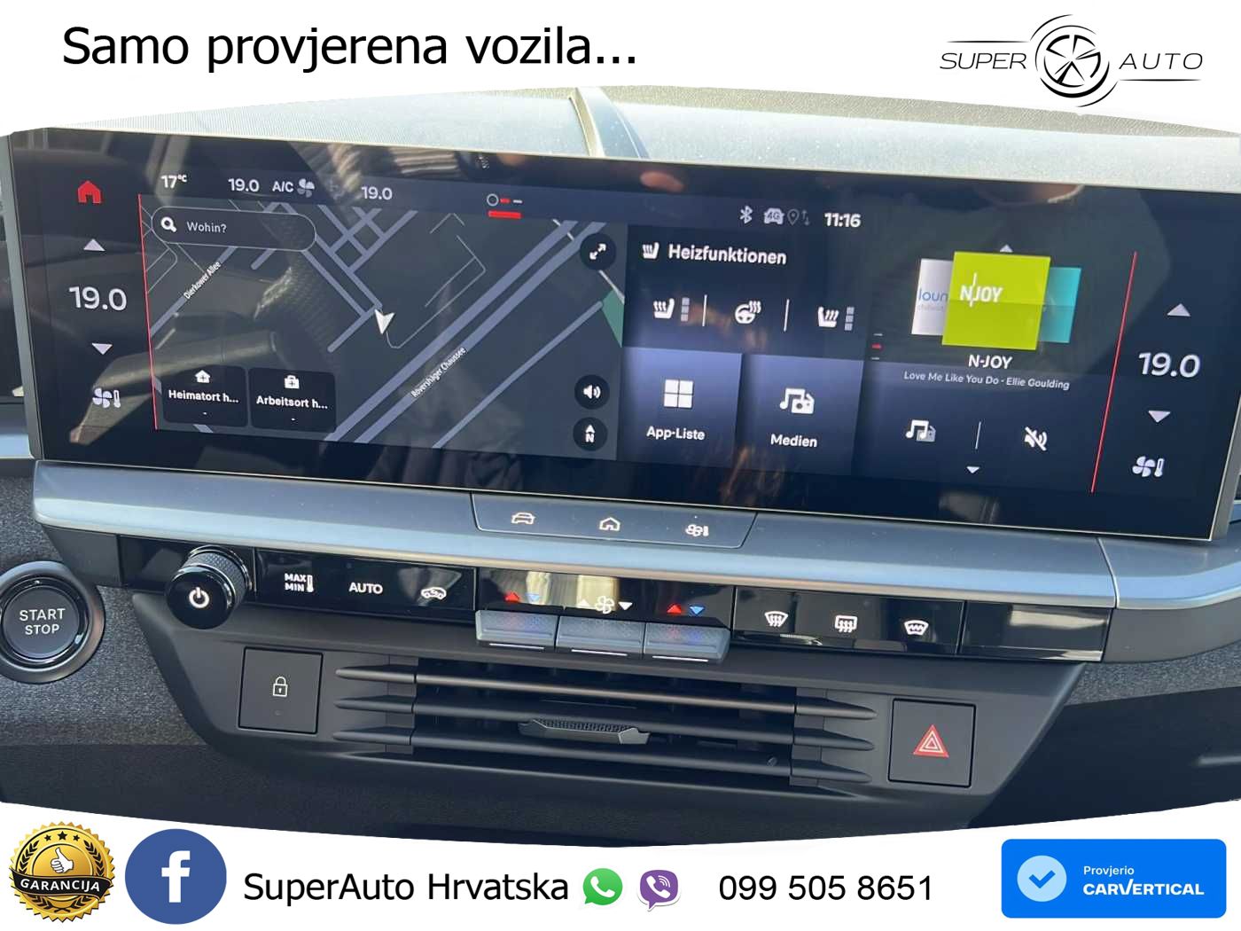 Opel Grandland 1.2 Turbo (145 KS) Hybrid eDCT GS LED+GR SJED+ACC