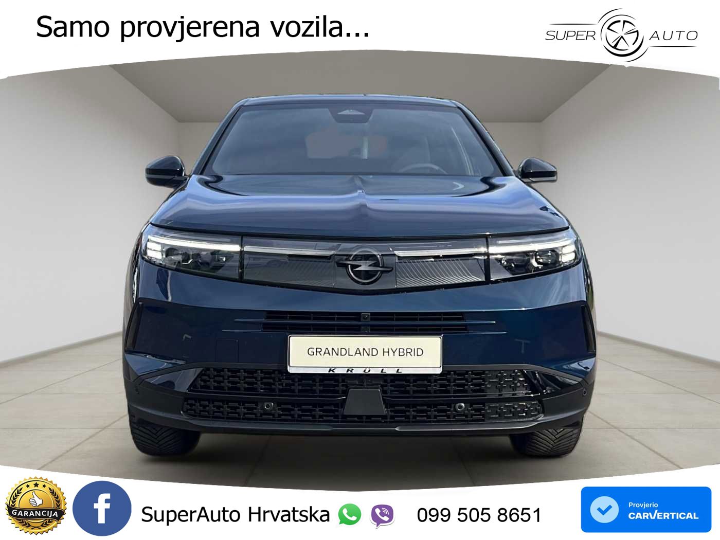 Opel Grandland 1.2 Turbo (145 KS) Hybrid eDCT GS LED+GR SJED+ACC