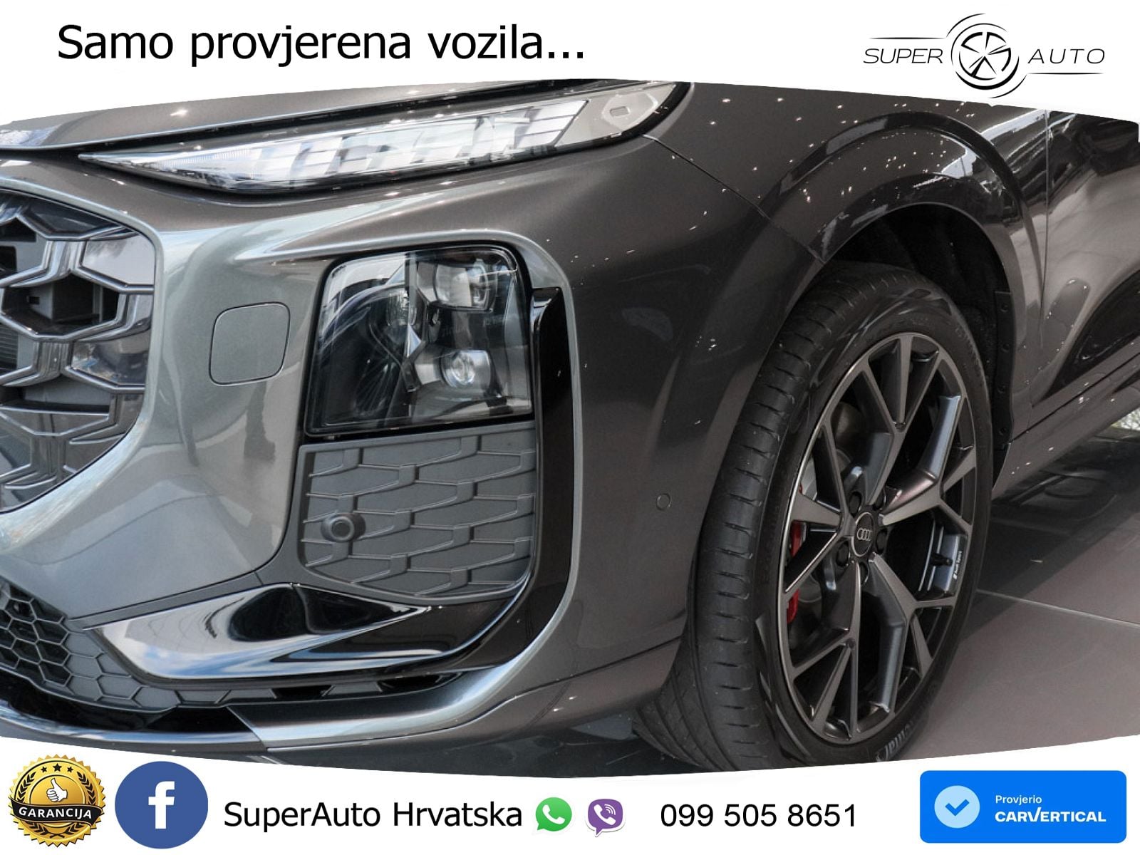 Audi Q3 2.0 TFSI (265 KS) quattro S tronic S line LED+GR SJED+ACC