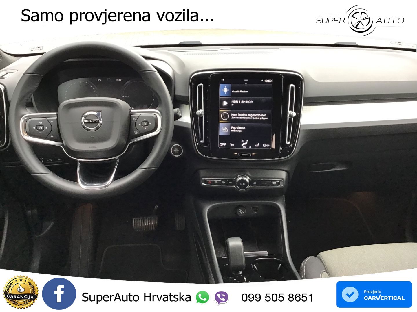 Volvo XC40 1.5 T2 129 KS Automatic LED+GR SJED+ACC