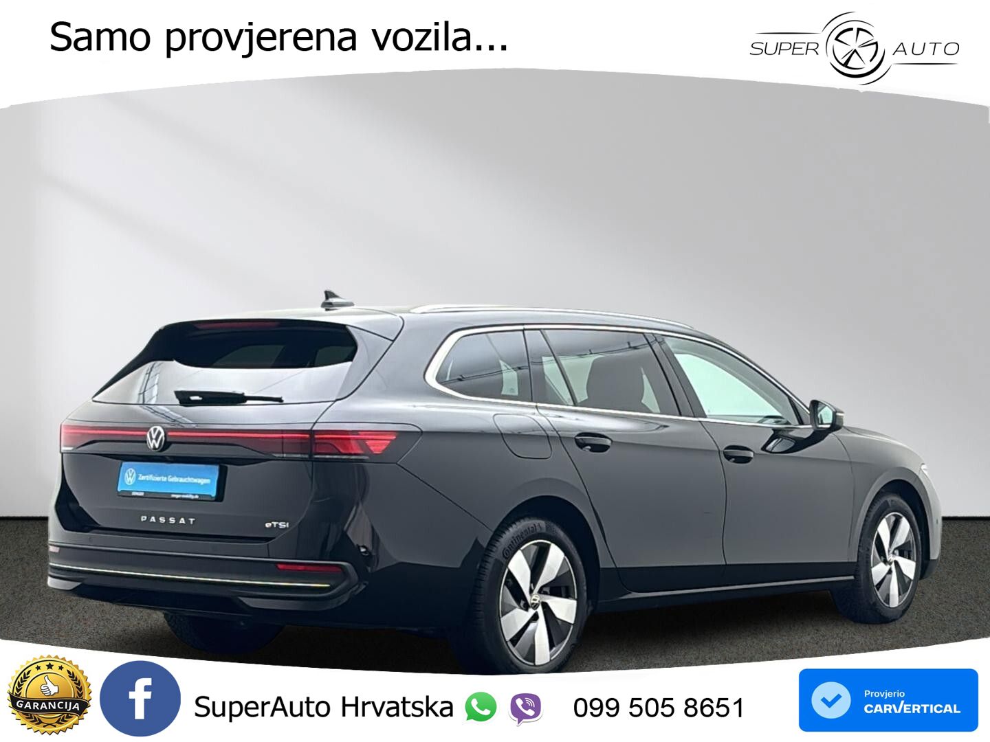 Volkswagen Passat Variant 1.5 eTSI (150 KS) DSG Business LED+GR SJED+ACC