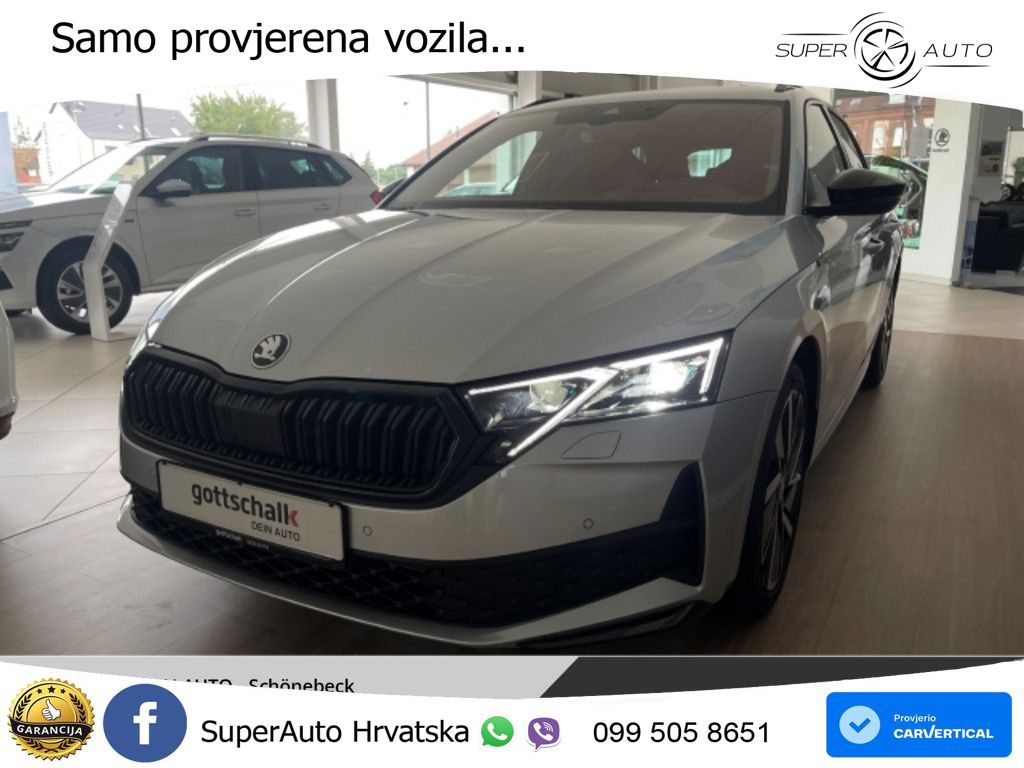 Škoda Octavia Combi 2.0 TDI (150 KS) DSG SportLine LED+GR SJED+ACC