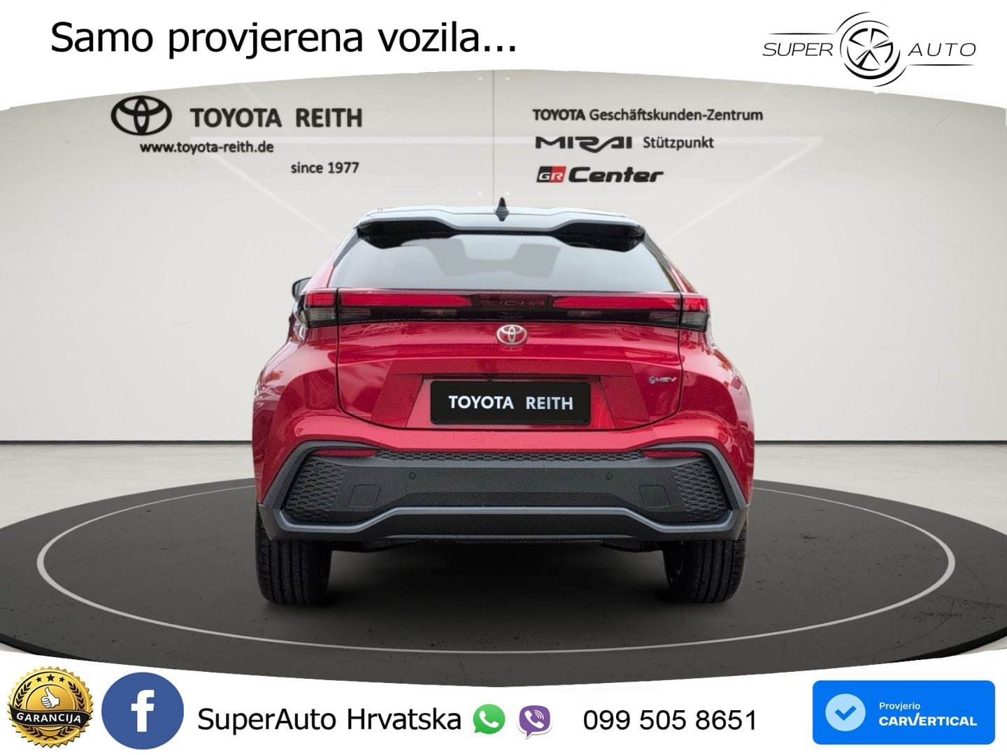 Toyota C-HR 1.8 (140 KS) Hybrid e-CVT Teamplayer LED+GR SJED+ACC