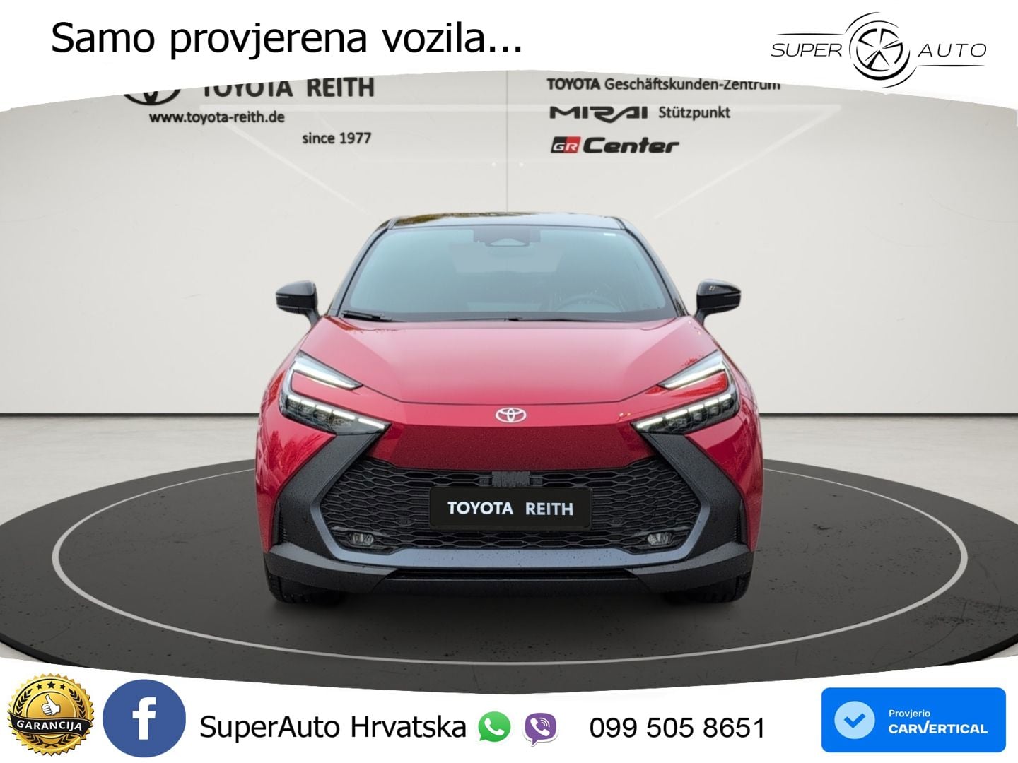 Toyota C-HR 1.8 (140 KS) Hybrid e-CVT Teamplayer LED+GR SJED+ACC