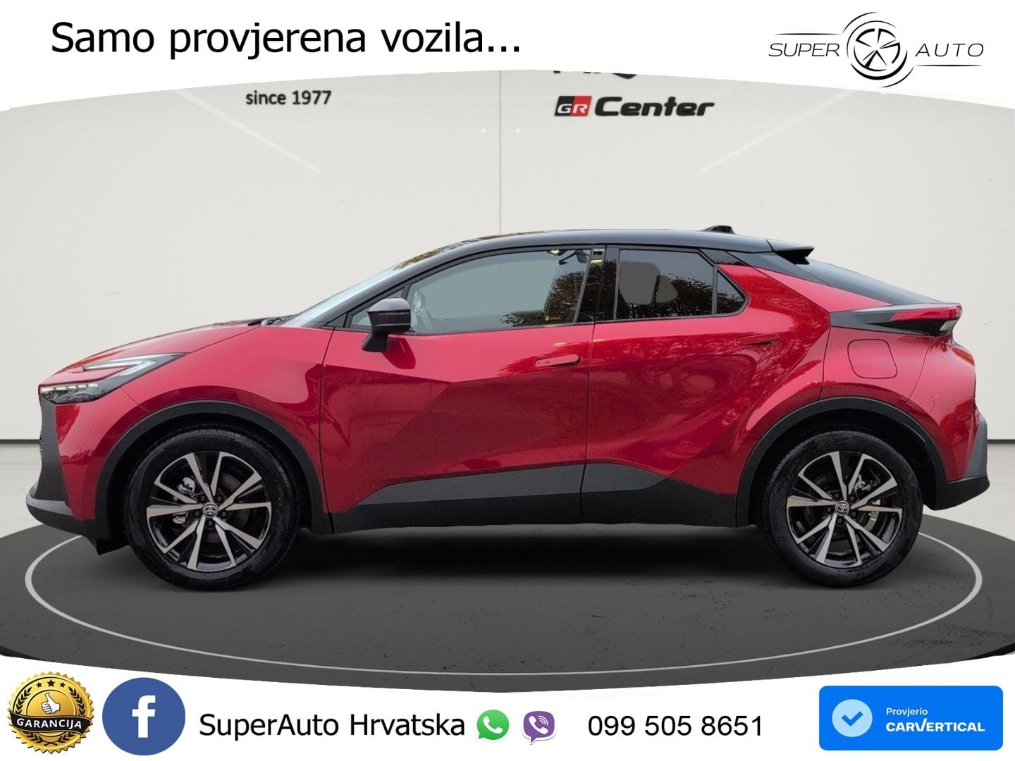 Toyota C-HR 1.8 (140 KS) Hybrid e-CVT Teamplayer LED+GR SJED+ACC