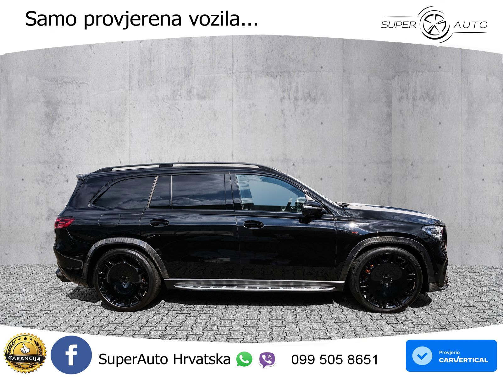 Mercedes-Benz GLS AMG GLS 63 V8 EQ Boost 4MATIC+ TCT LED+GR SJED+ACC